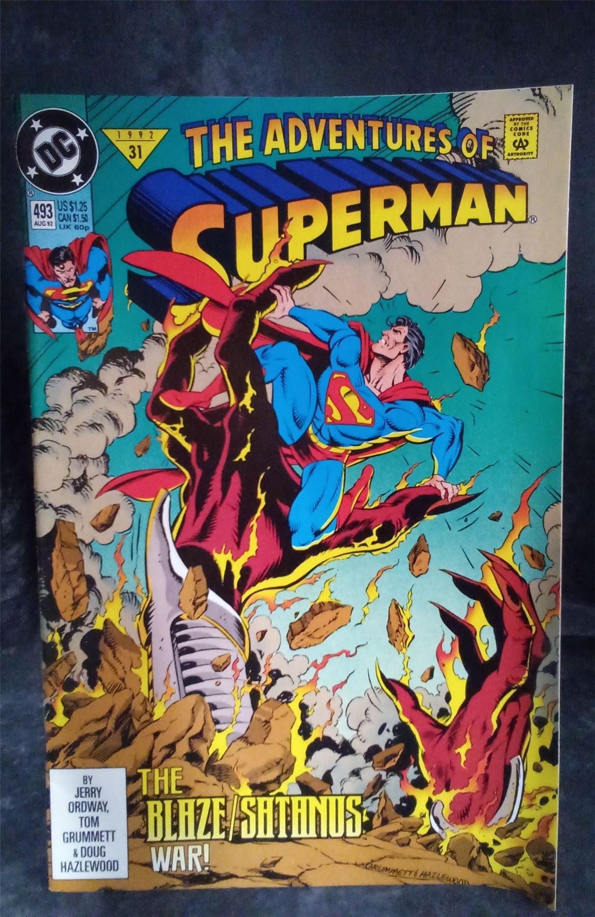 Adventures of Superman #493 1992 DC Comics Comic Book