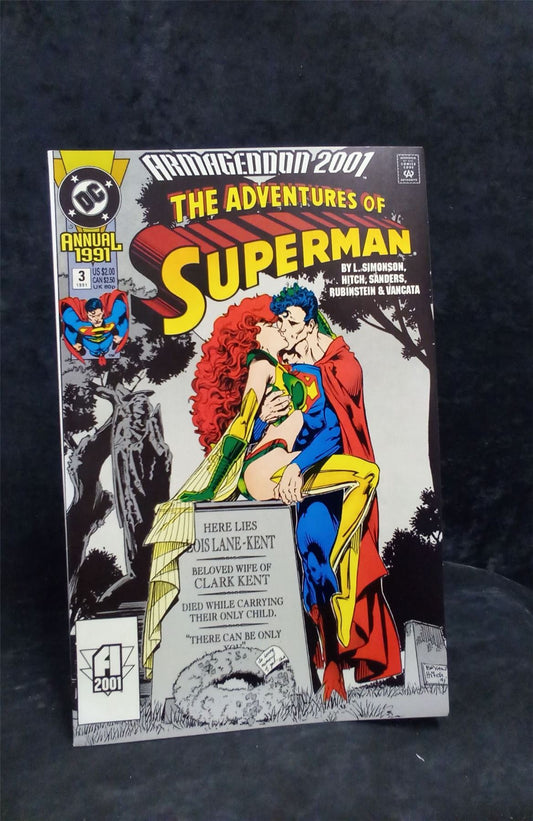 Adventures of Superman Annual #3 1991 DC Comics Comic Book