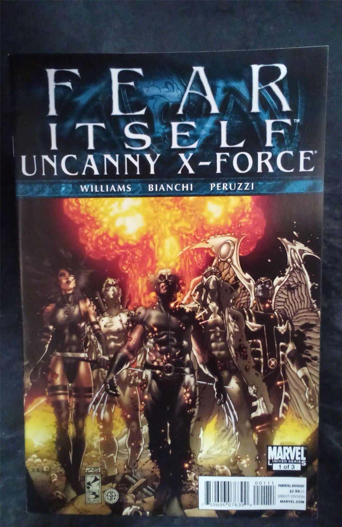 Fear Itself: Uncanny X-Force #1 2011 Marvel Comics Comic Book