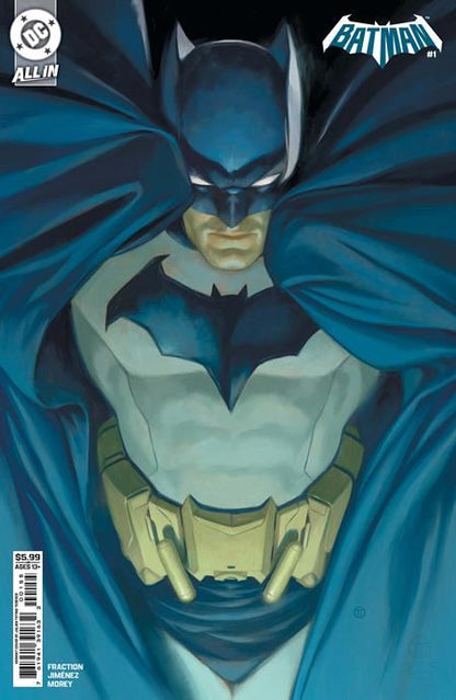 BATMAN #1 CVR G JULIAN TOTINO TEDESCO CARD STOCK VAR  DC Comics Comic Book 2025