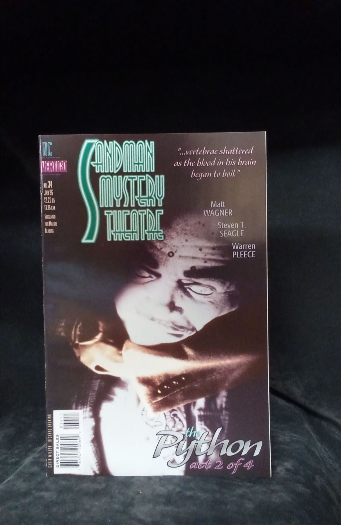 Sandman Mystery Theatre #34 1996 DC Comics Comic Book