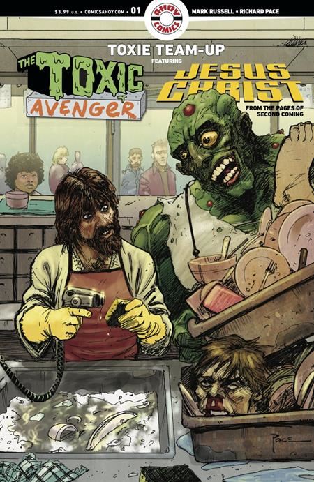 Toxie Team Up #1 (of 5) Cvr B 3 Copy Richard Pace Unlock Var (mr) Ahoy Comic Book