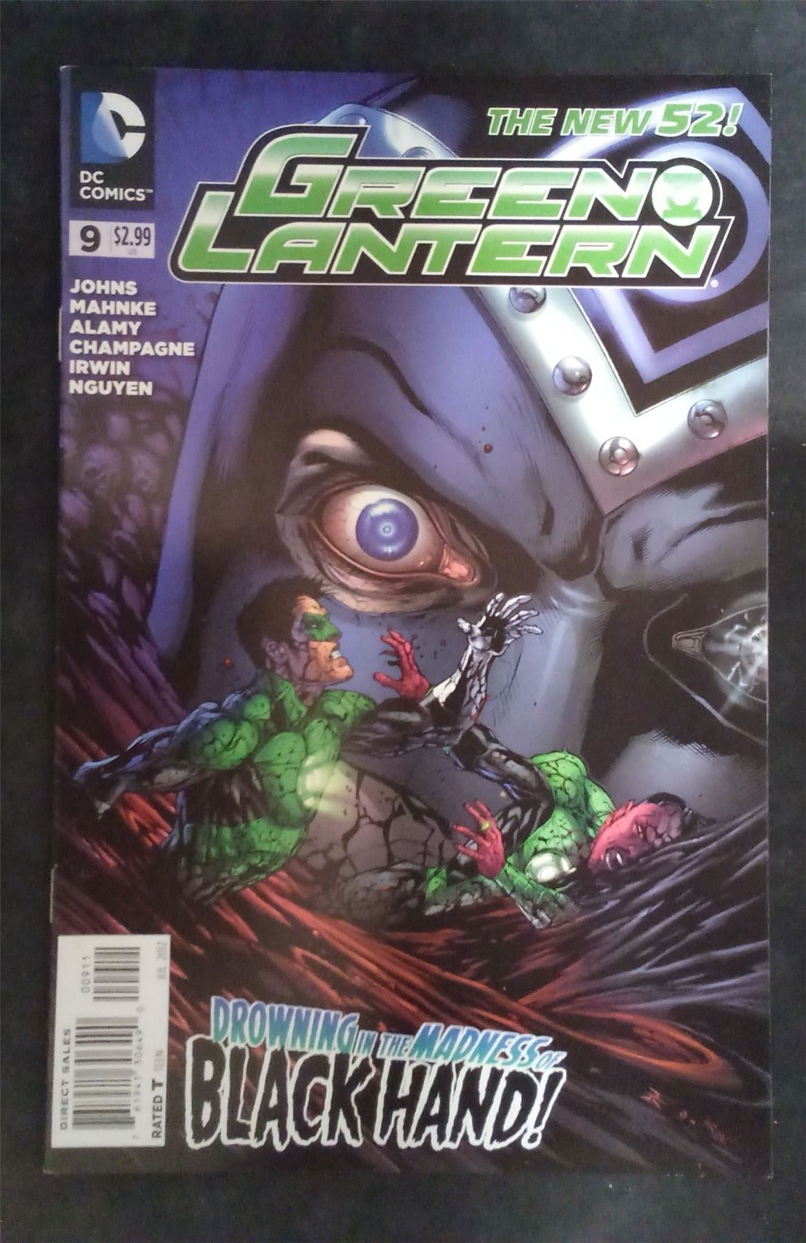 Green Lantern #9 2012 dc-comics Comic Book