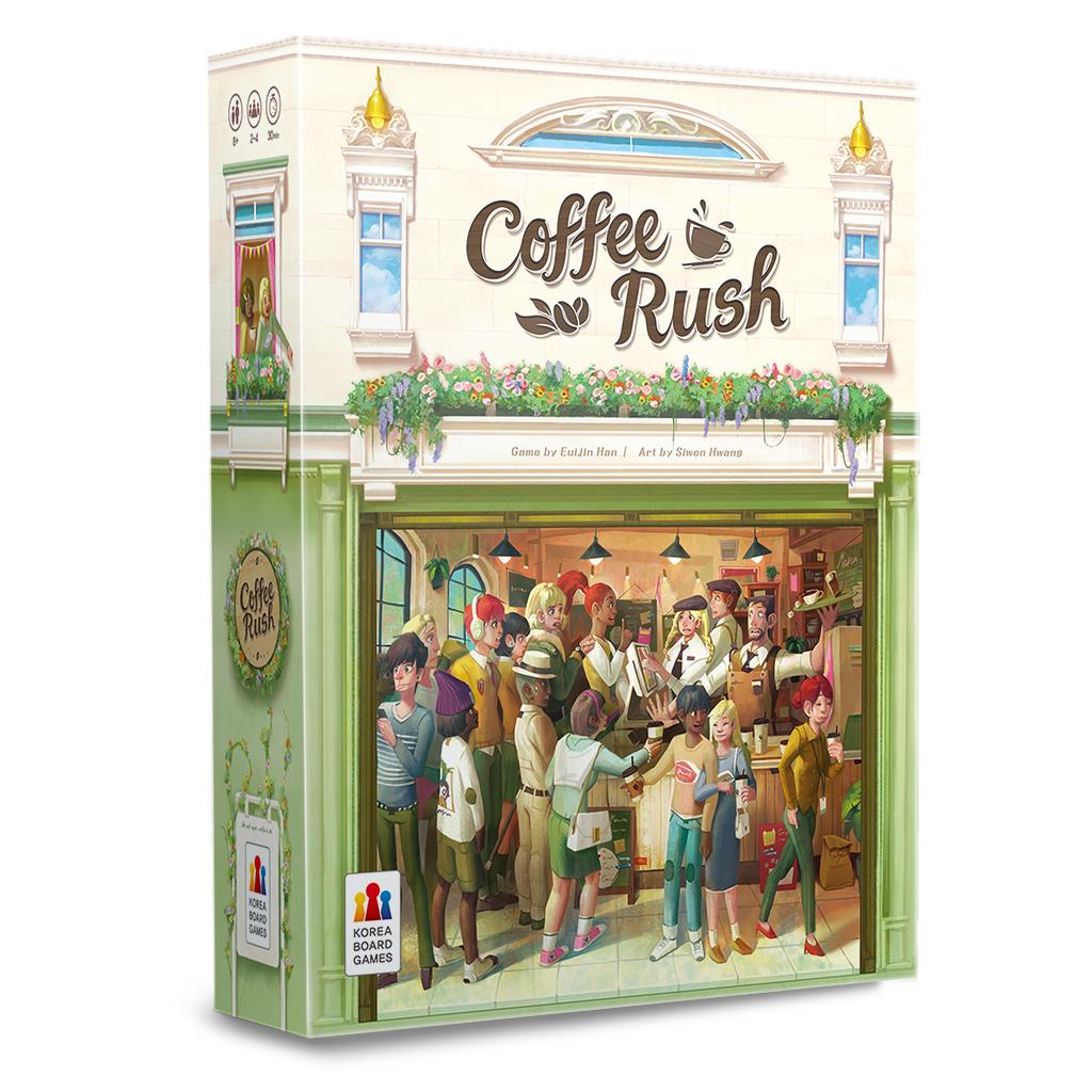 Coffee Rush: The Base Game By Korea Board Games