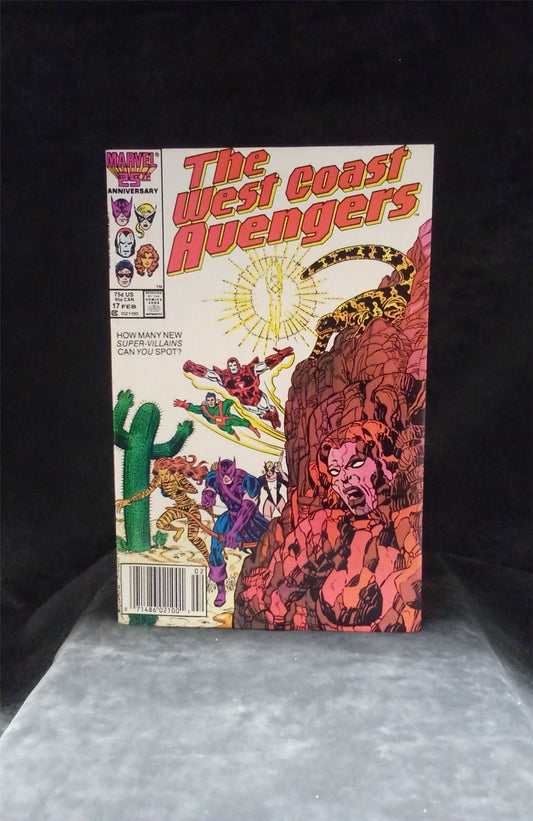West Coast Avengers #17 1987 Marvel Comics Comic Book