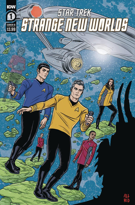 Star Trek Snw Scorpius Run #1 Cvr B Allred Idw-prh Comic Book