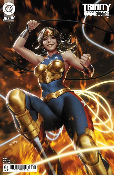 Trinity Daughter Of Wonder Woman #4 (of 6) Cvr B Derrick Chew Card Stock Var DC Comics Comic Book