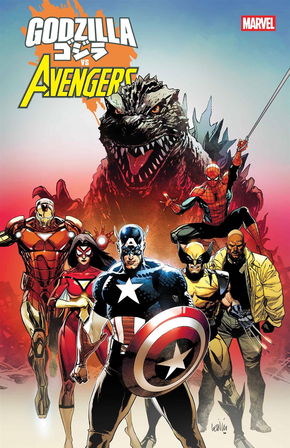 Godzilla Vs Avengers #1  Marvel Prh Comic Book 2025