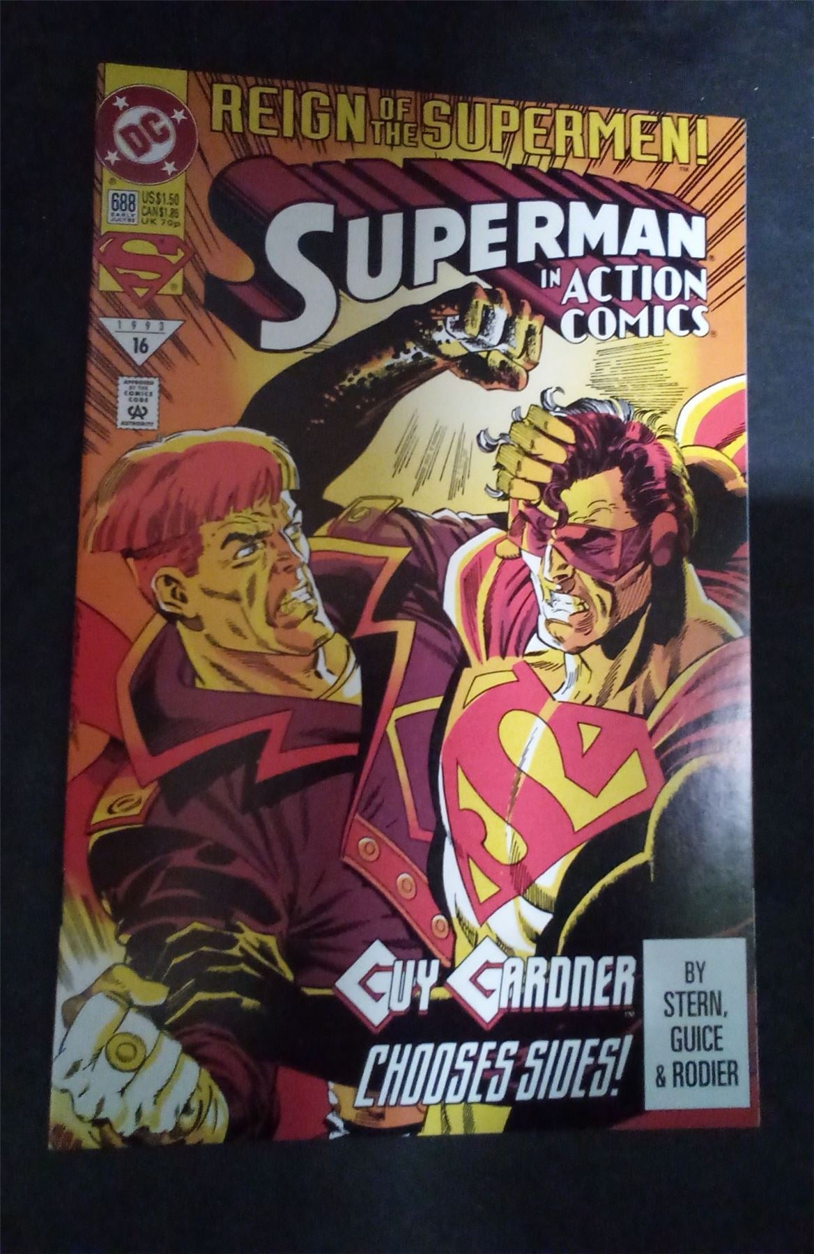 Action Comics #688 1993 dc-comics Comic Book
