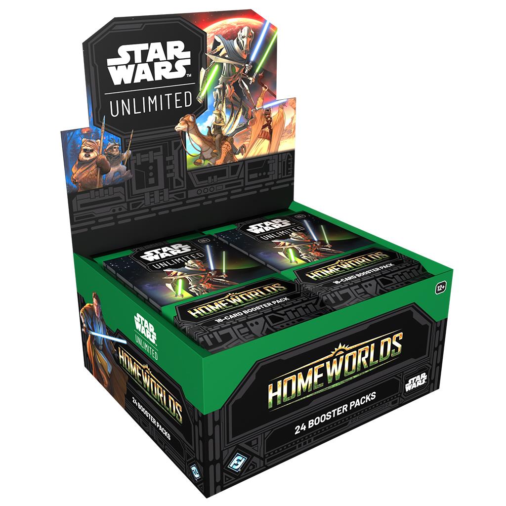 Star Wars Unlimited TCG Homeworlds Booster Box By Fantasy Flight Games