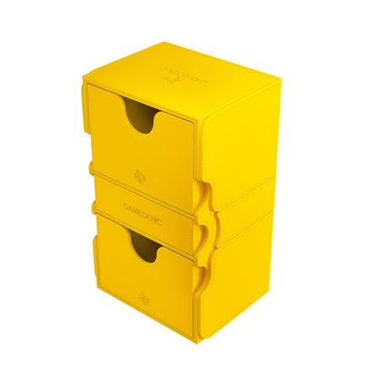 Stronghold Deck Box 200+ XL Yellow TCG Gamegenic