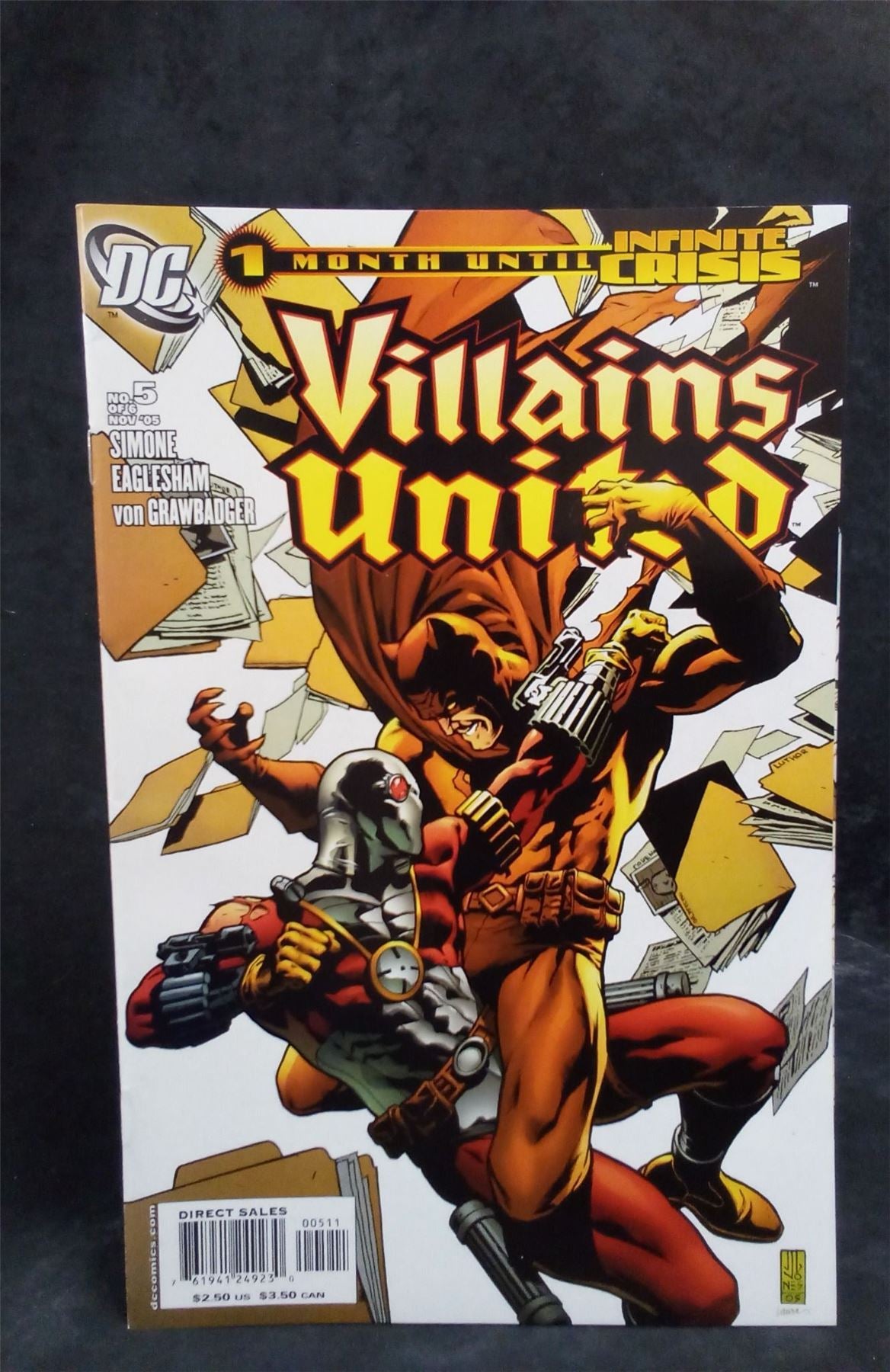 Villains United #5 2005 DC Comics Comic Book