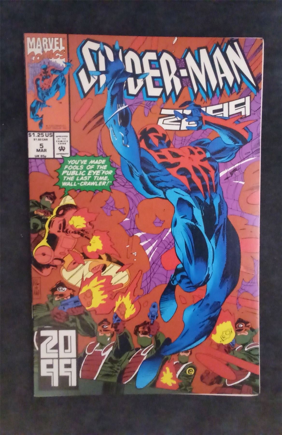 Spider-Man 2099 #5 1993 marvel Comic Book