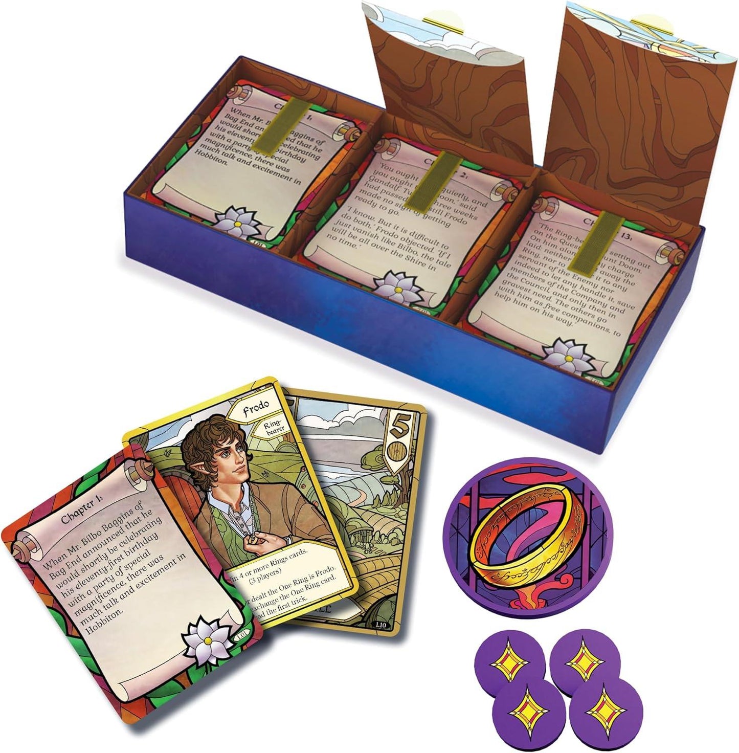 The Fellowship of the Ring: Trick-Taking Game By Office Dog Board Game