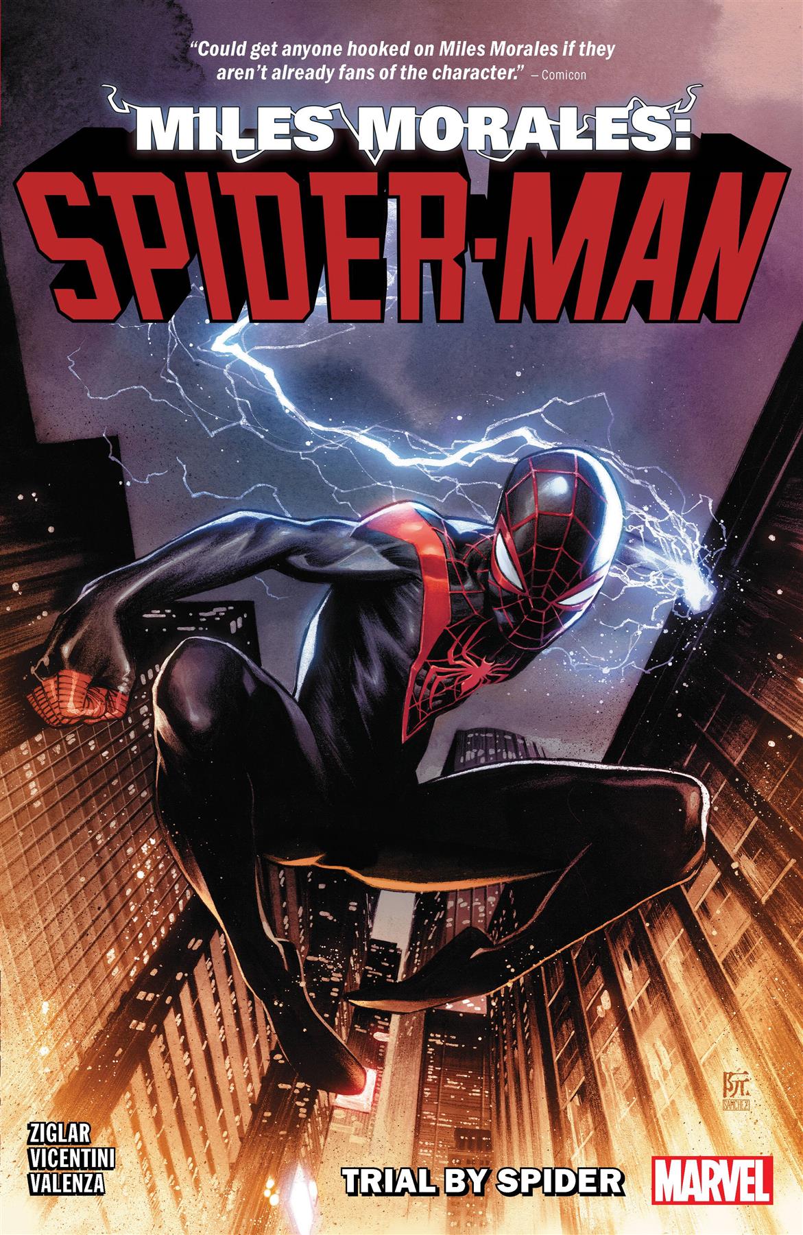 Miles Morales Spiderman by Ziglar Tp Vol 01 Trial by Spider Marvel Prh Comic Book