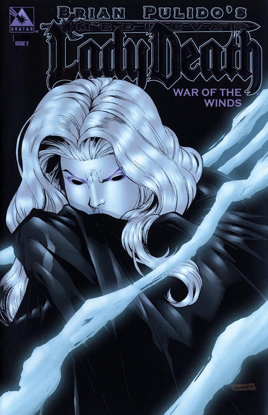 Medieval Lady Death Platinum B Bag Set (5ct) Boundless Comics Comic Book