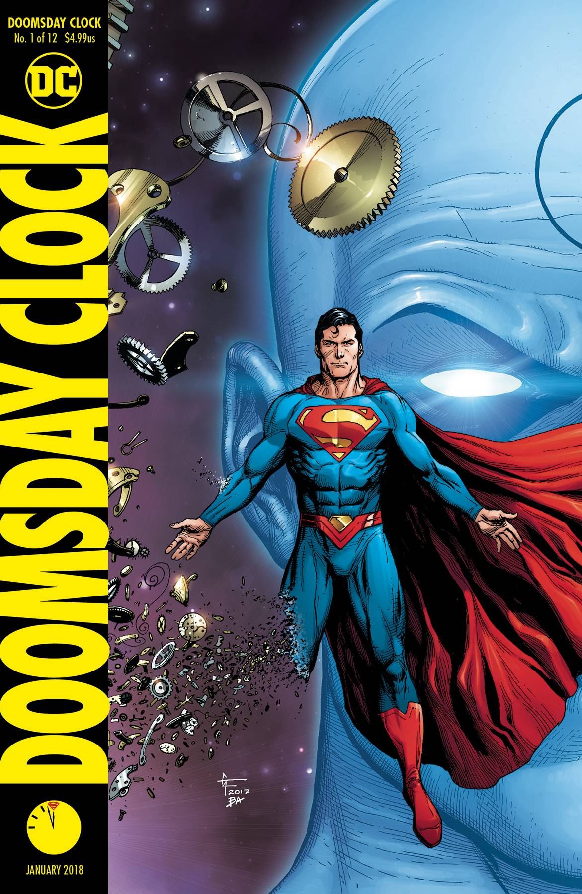 Doomsday Clock #1 (Frank Var Ed) DC Comics Comic Book