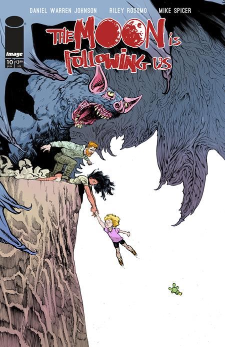 The Moon Is Following Us #10 (of 10) Cvr B Daniel Warren Johnson & Riley Rossmo Var Image Comics Comic Book