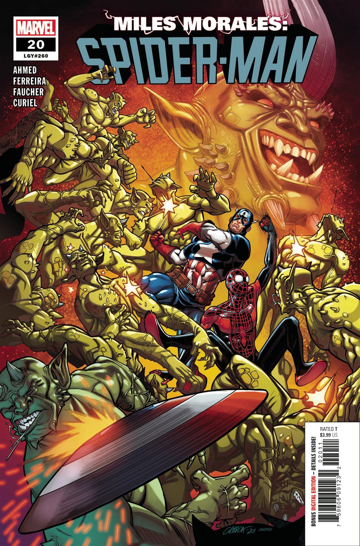 Miles Morales Spider-man #20 () Marvel Comics Comic Book 2020