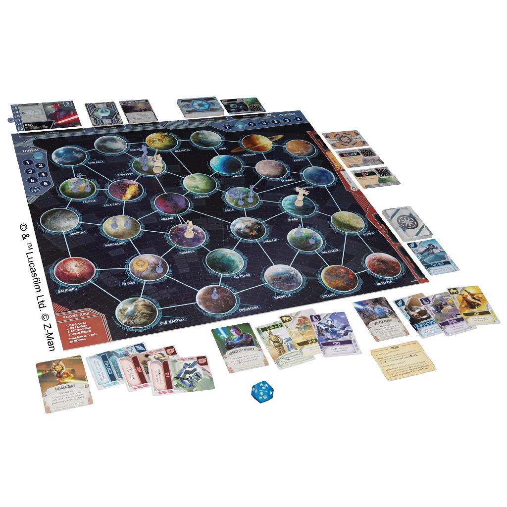 Star Wars The Clone Wars Pandemic SystemBoard Game by Z-Man Games