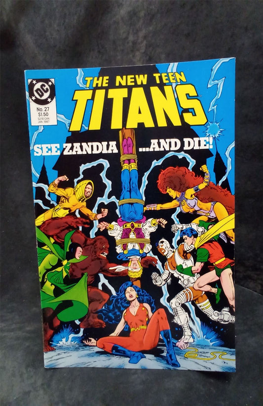 The New Teen Titans #27 1987 DC Comics Comic Book