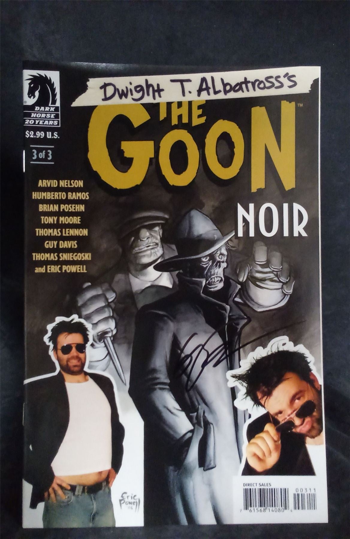 The Goon Noir #3 *signed* 2007  Comic Book