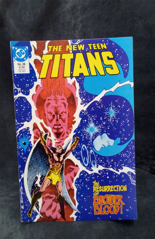 The New Teen Titans #28 1987 DC Comics Comic Book