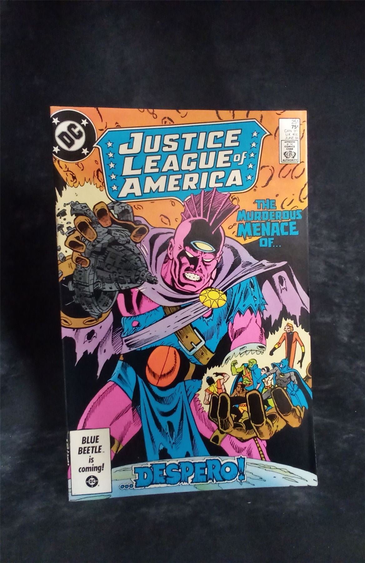 Justice League of America #251 1986 DC Comics Comic Book