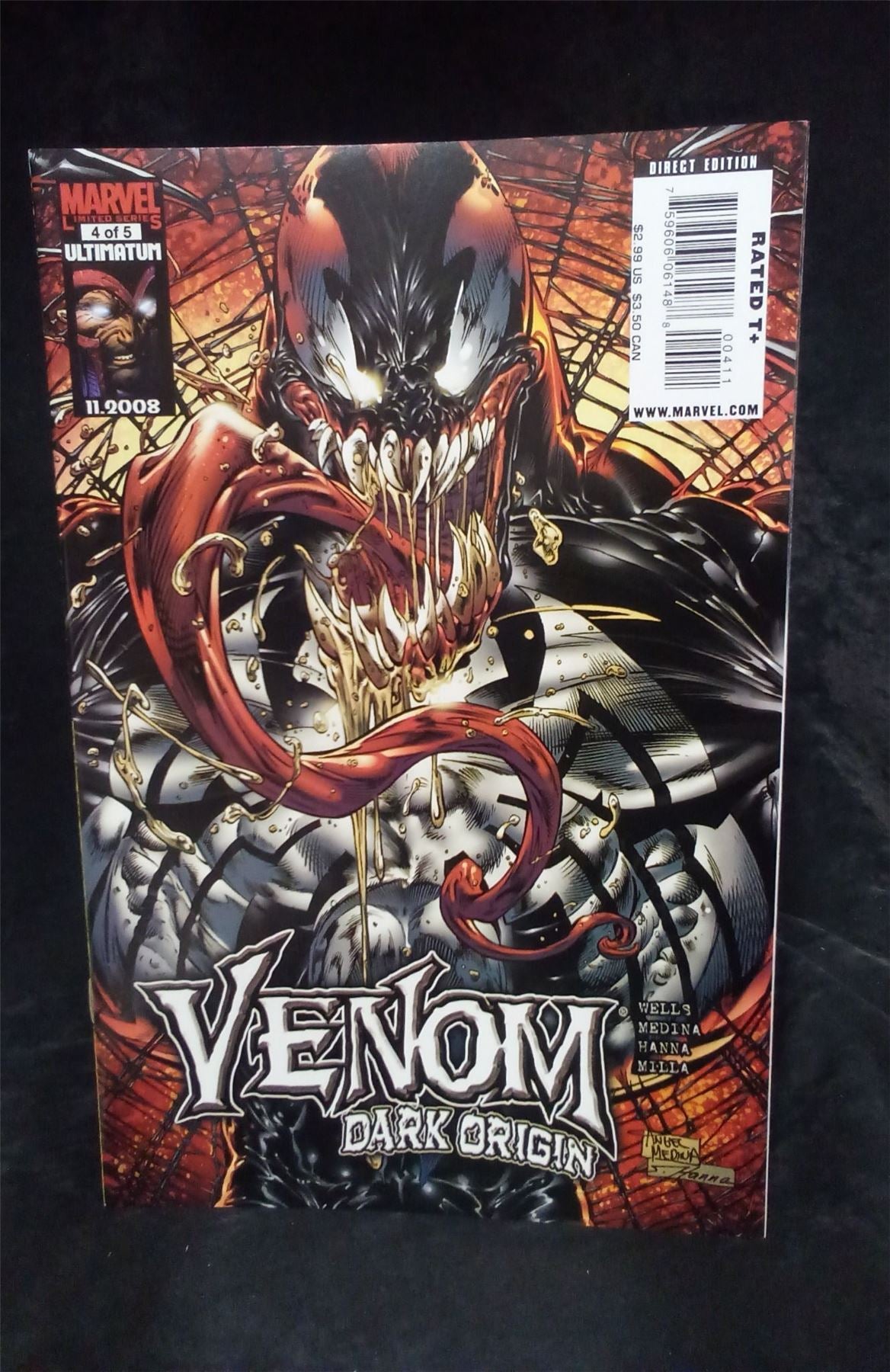 Venom: Dark Origin #4 2009 Marvel Comics Comic Book