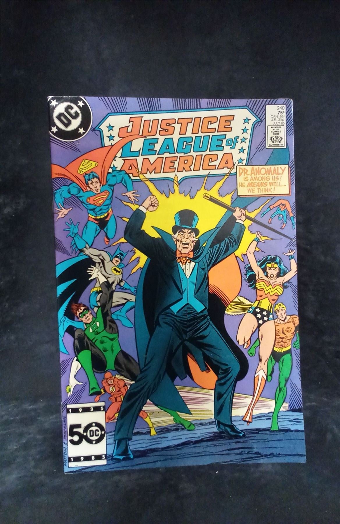 Justice League of America #240 1985 DC Comics Comic Book