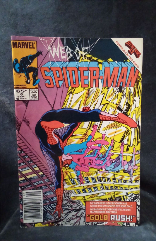 Web of Spider-Man #6 1985 Marvel Comics Comic Book