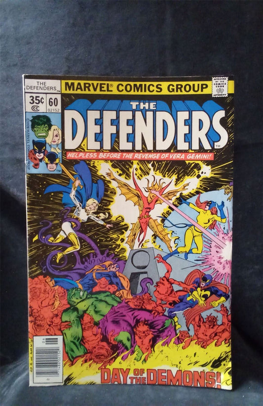 The Defenders #60 1978 Marvel Comics Comic Book