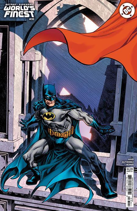 Batman Superman Worlds Finest #33 Cvr B Tom Raney Card Stock Var DC Comics Comic Book