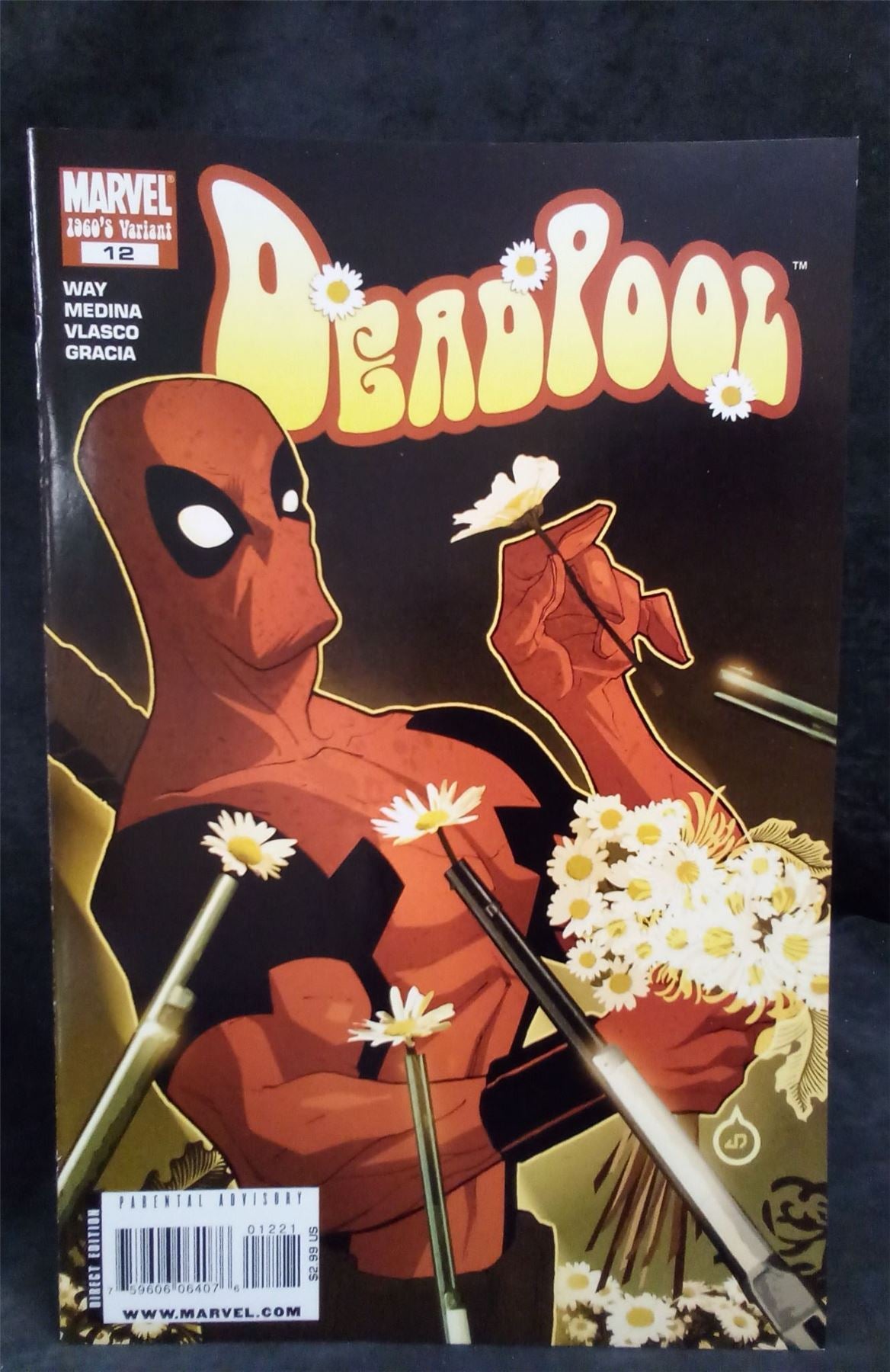 Deadpool #12 60s Cover 2009 Marvel Comics Comic Book