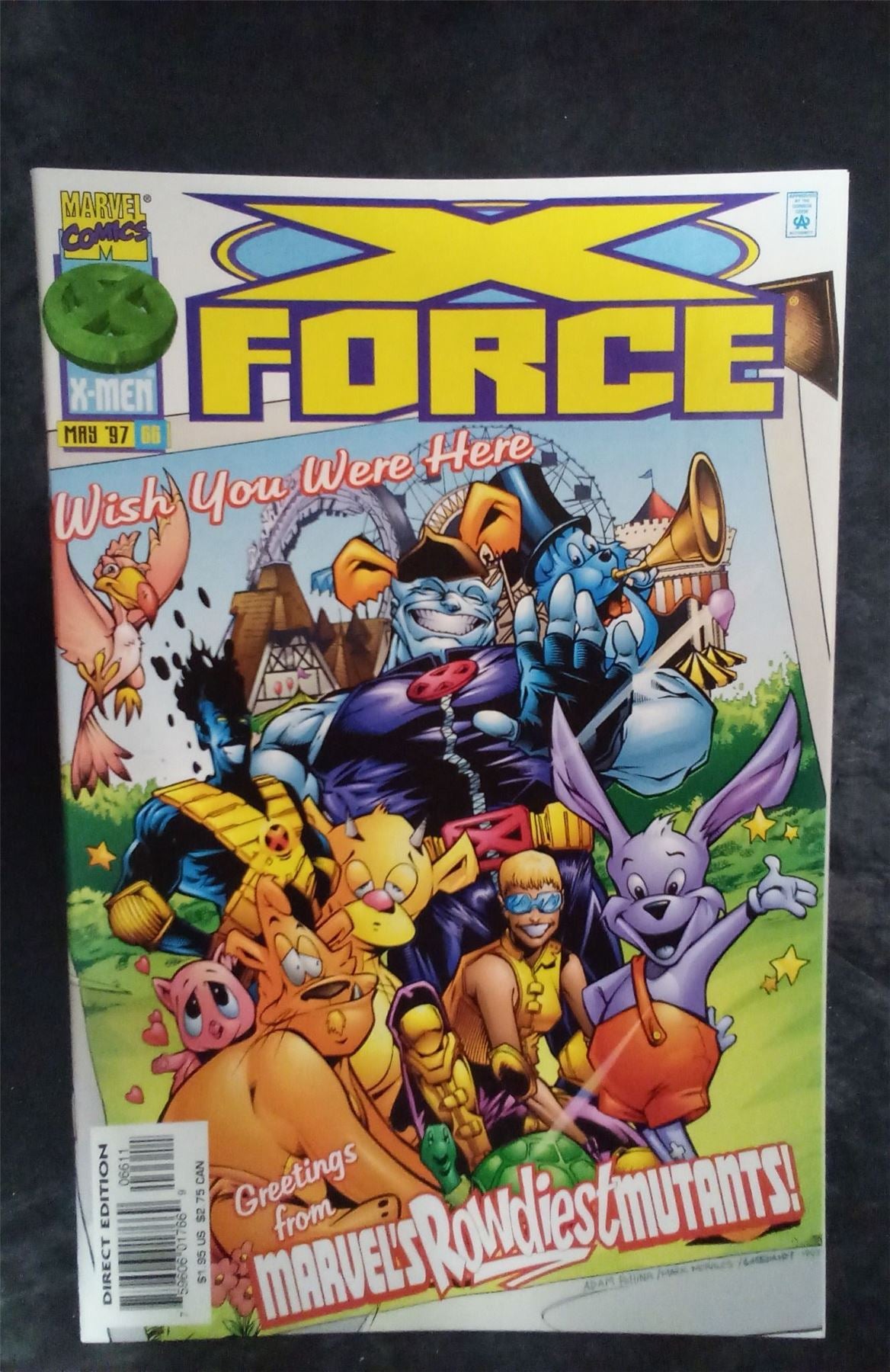 X-Force #66 1997 Marvel Comics Comic Book