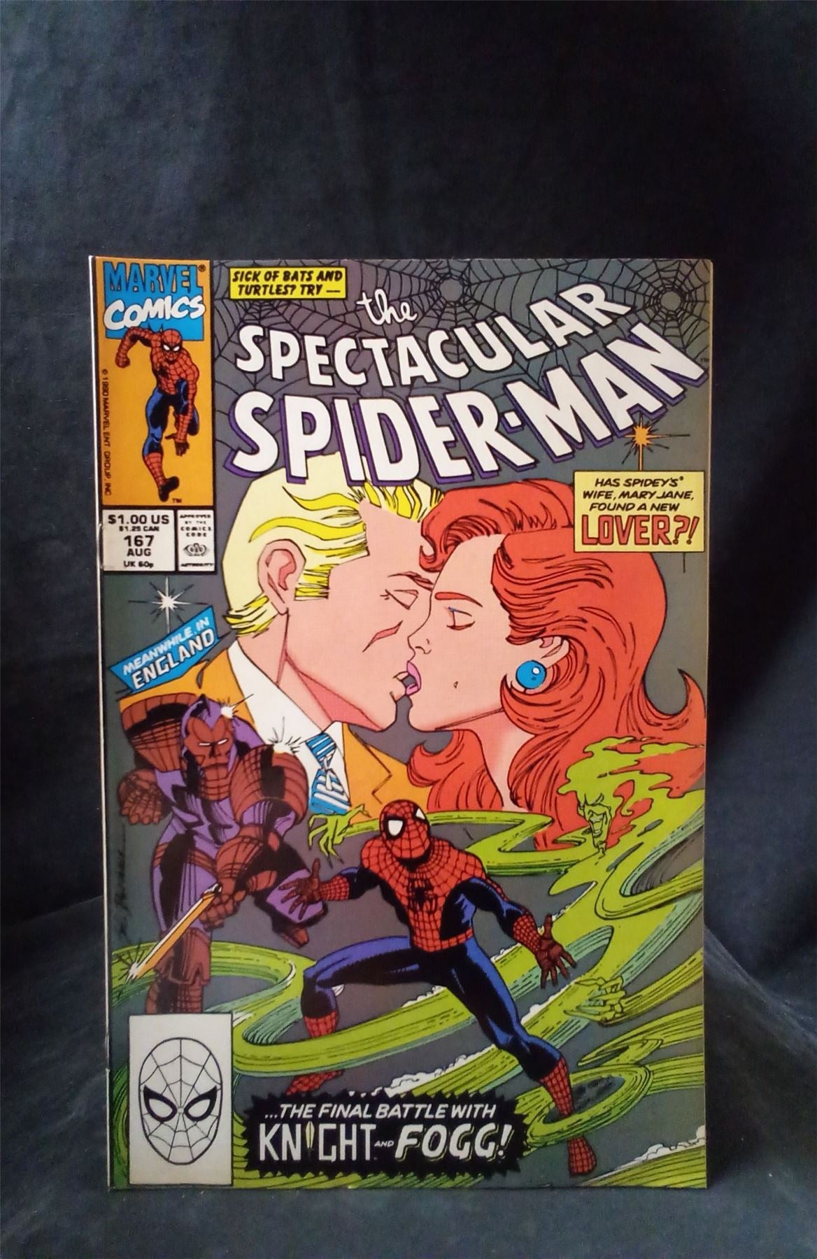 The Spectacular Spider-Man #167 1990 Marvel Comics Comic Book