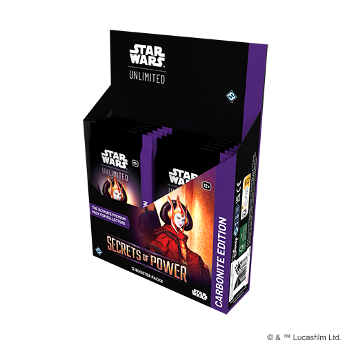 Star Wars Unlimited TCG Secrets of Power Carbonite Booster Box By Fant JAF Comics Star Wars Unlimited TCG Secrets of Power Carbonite Booster Box By Fant JAF Comics