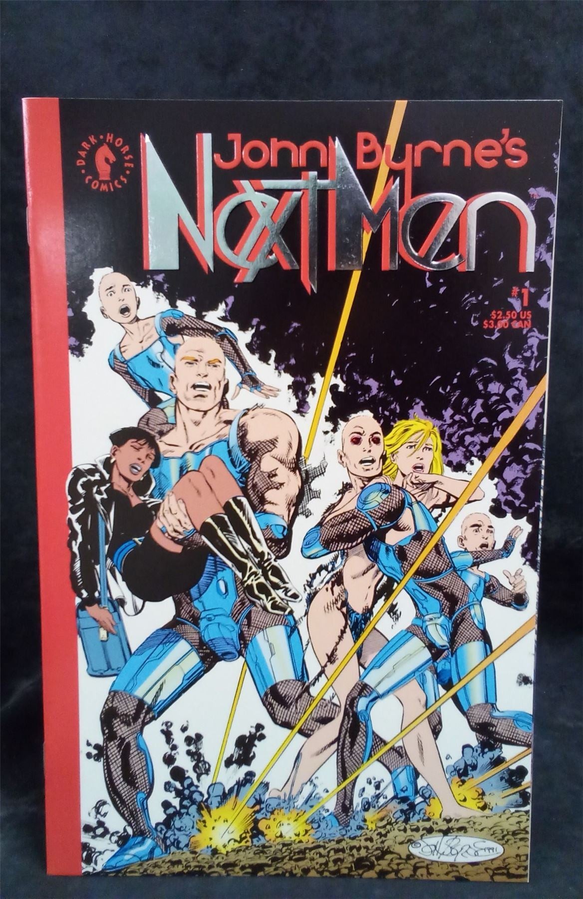 John Byrne's Next Men #1 100 Penny Press Cover 2010 idw Comic Book