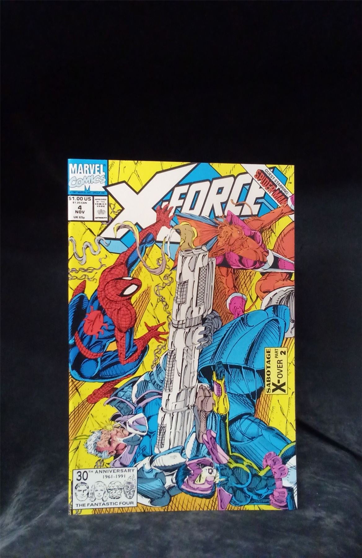 X-Force #4 1991 Marvel Comics Comic Book