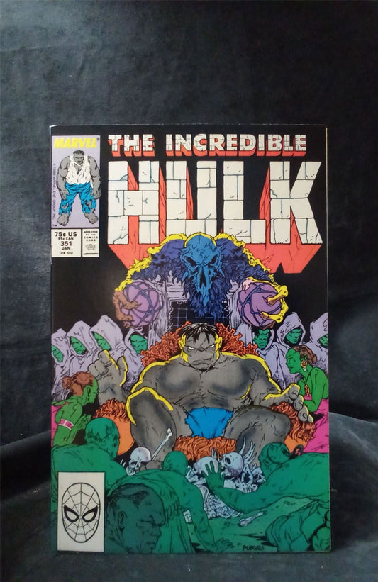 The Incredible Hulk #351 1989 Marvel Comics Comic Book