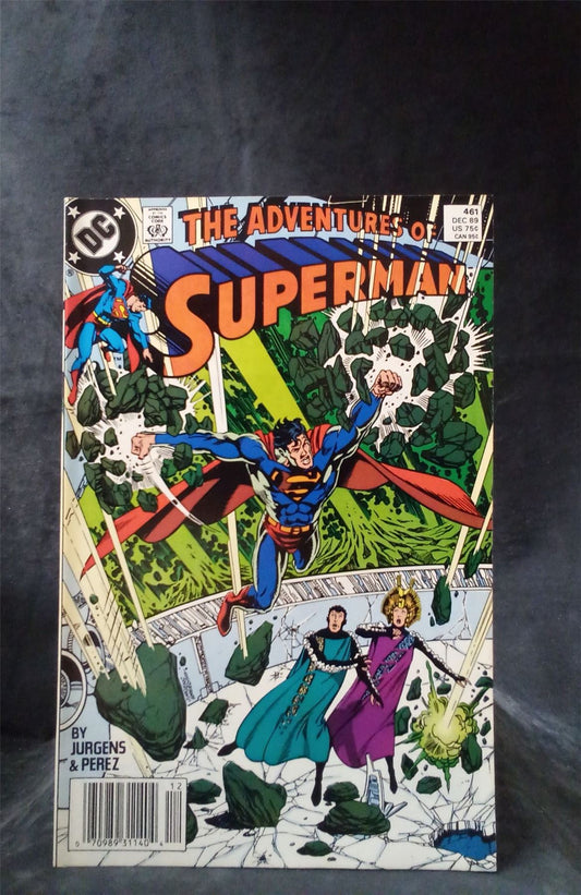 The Adventures of Superman #461 1989 DC Comics Comic Book
