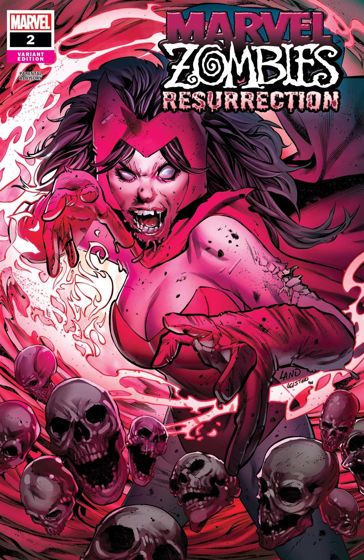 Marvel Zombies Resurrection #2 (Land Var) Marvel Comics Comic Book 2020