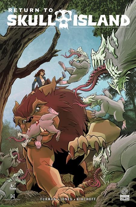 Return To Skull Island #3 (of 4) Cvr B Christopher Jones Var Titan Comics Comic Book