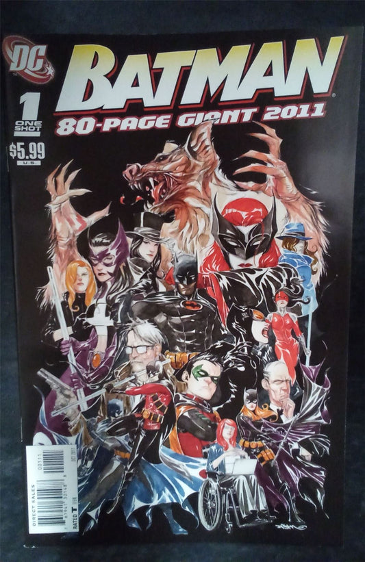 Batman 80-Page Giant 2011 2011 DC Comics Comic Book