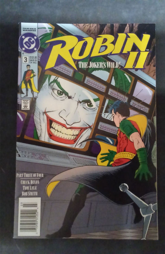Robin II: The Joker's Wild! #3 Newstand Cover 1992 dc-comics Comic Book