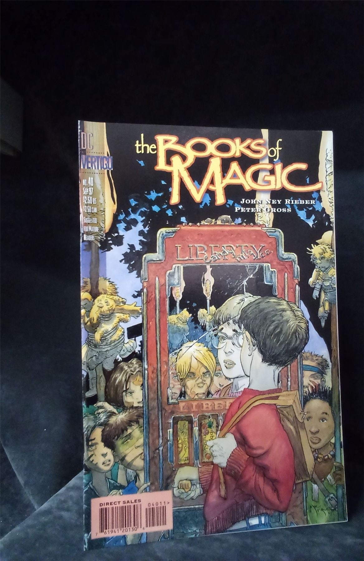 The Books of Magic #40 1997 vertigo Comic Book