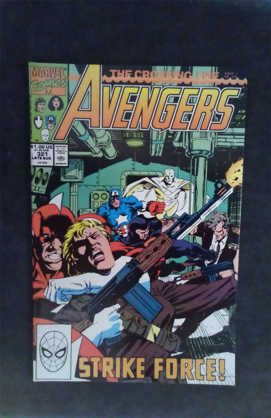 The Avengers #321 1990 marvel Comic Book