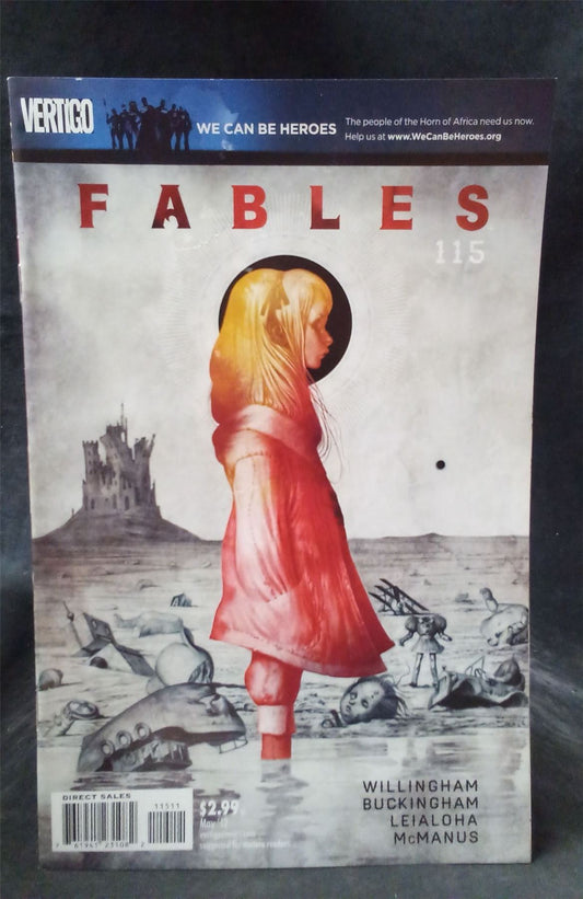 Fables #115 2012 Vertigo Comics Comic Book