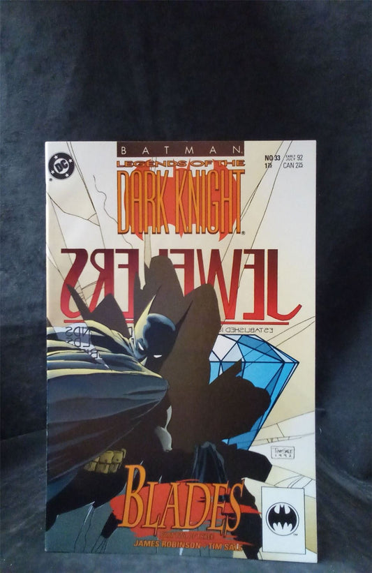 Legends of the Dark Knight #33 1992 DC Comics Comic Book