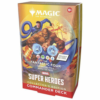 MTG TCG Universes Beyond- Marvel Super Heroes Commander Deck: Fantastic Four; Collector's Edition By Wizards of the Coast